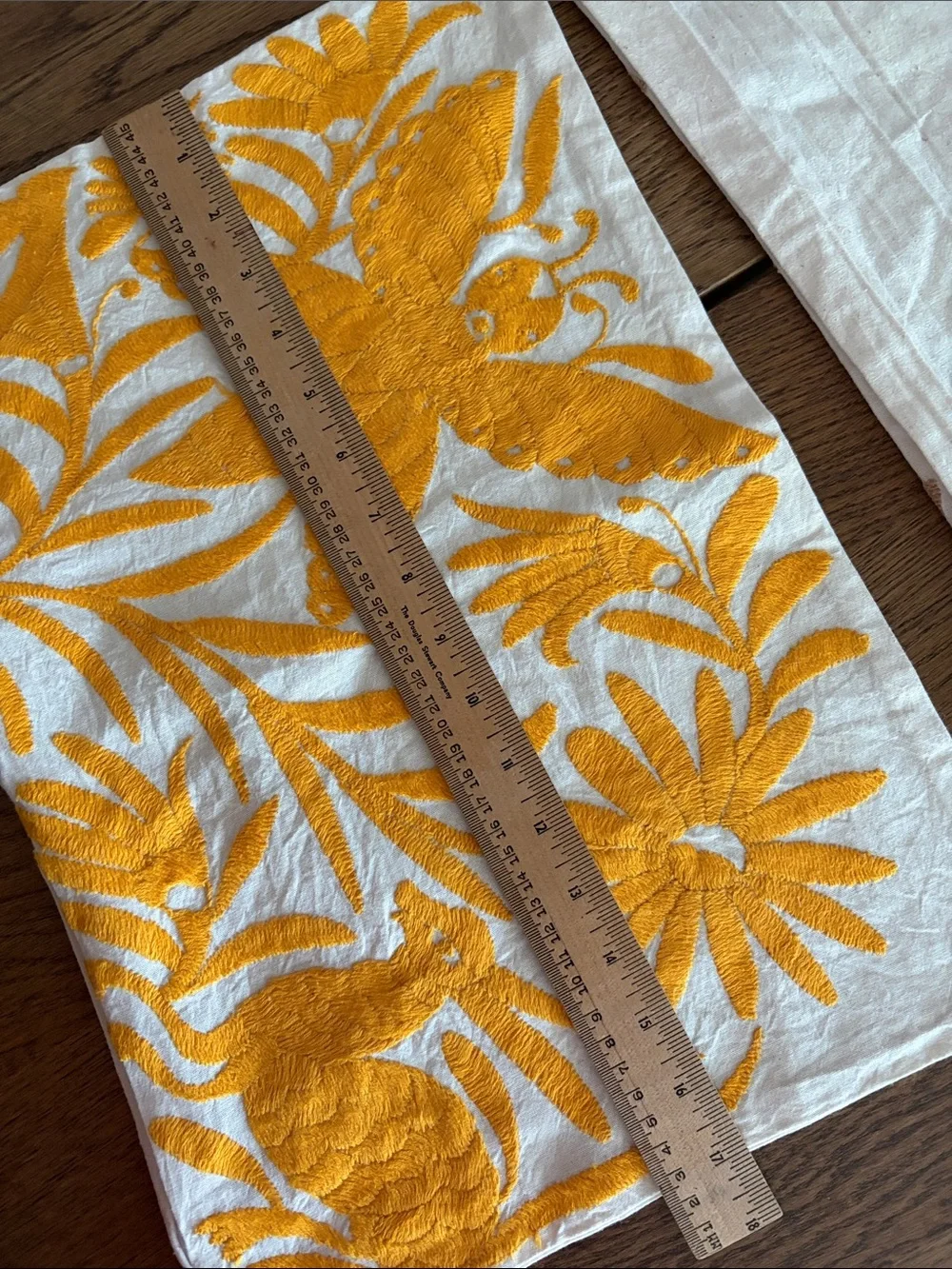 Mexican Embroidered Cotton Pillow Case Cover